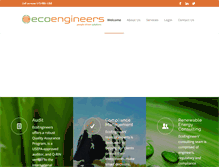 Tablet Screenshot of ecoengineers.us